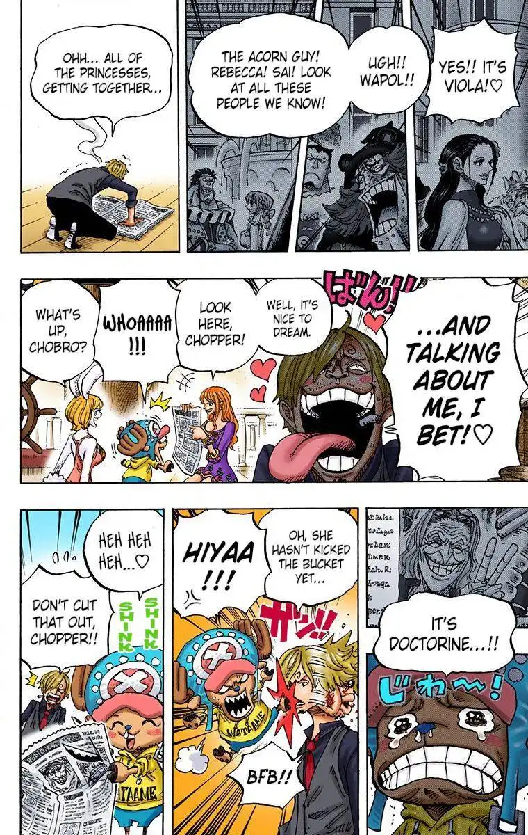 One Piece - Digital Colored Comics Chapter 910 3